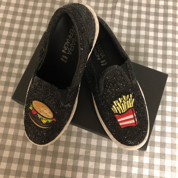 Chiara Ferragni / Burger & Fries Slip-On Sneakers - Picture 3 of 7